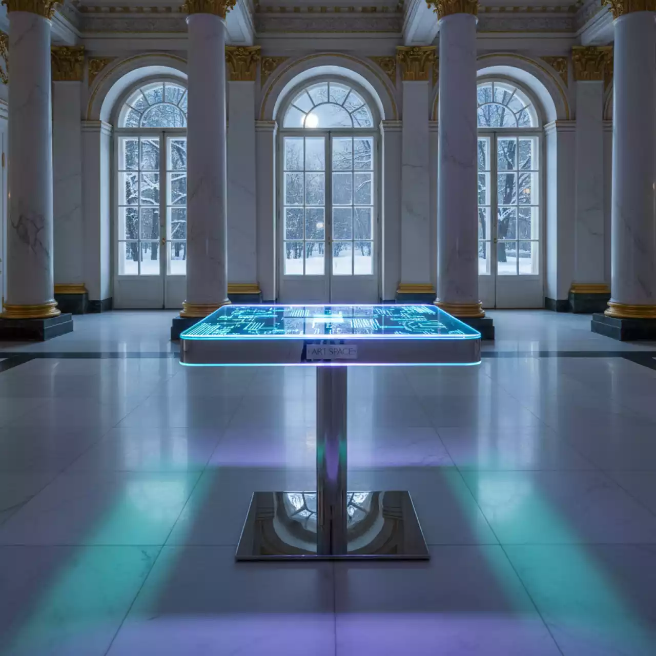 Аренда Стол коктейльный или фуршетный в усадьбе Голицына — ART SPACE