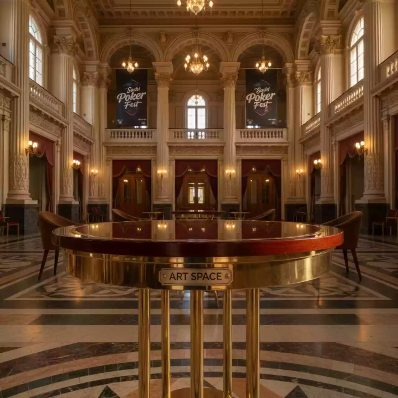 Аренда Стол коктейльный круглый Кейт в Зимнем театре — ART SPACE