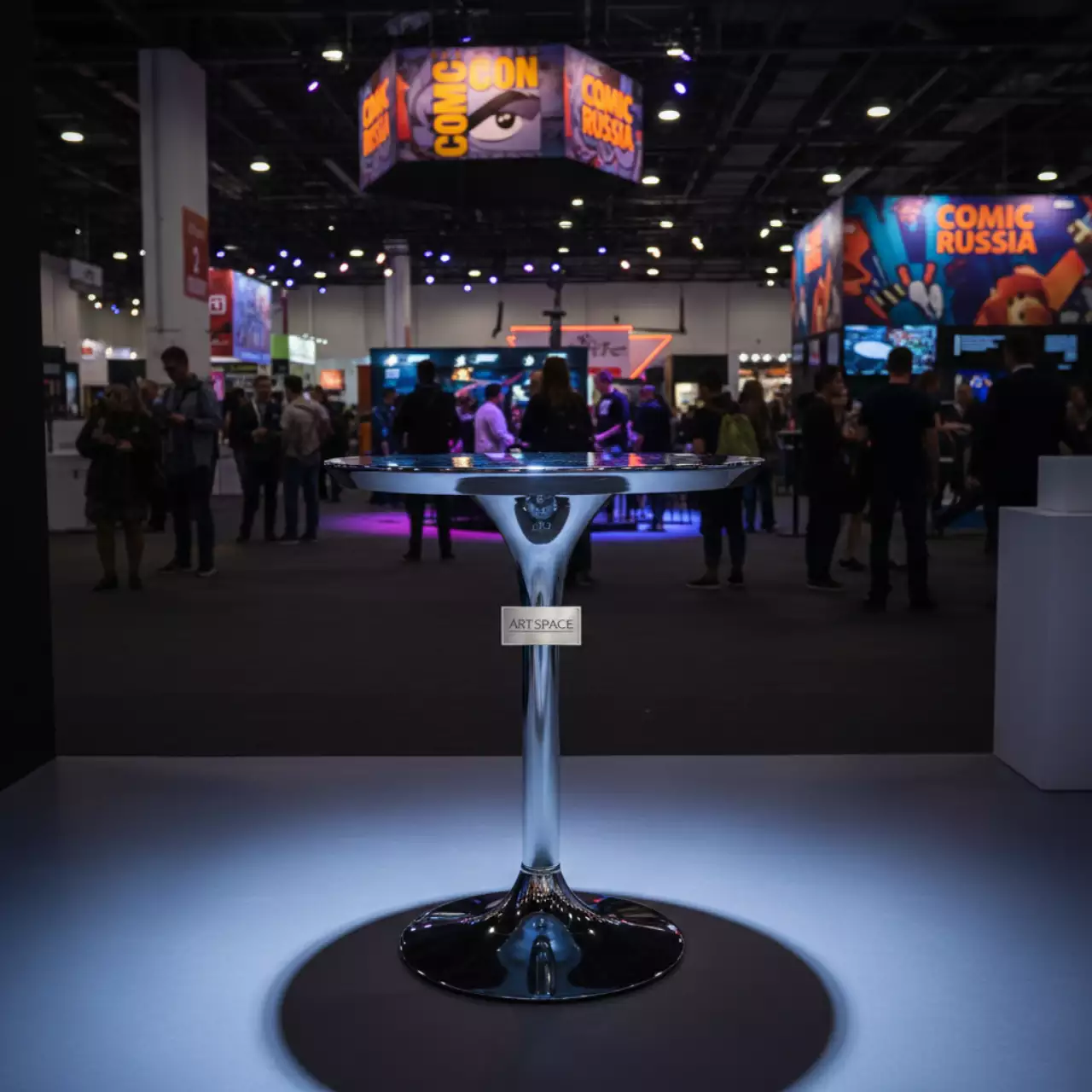 Аренда Стол коктейльный Орион 700 мм в ресторане «Плакучая Ива» — ART SPACE