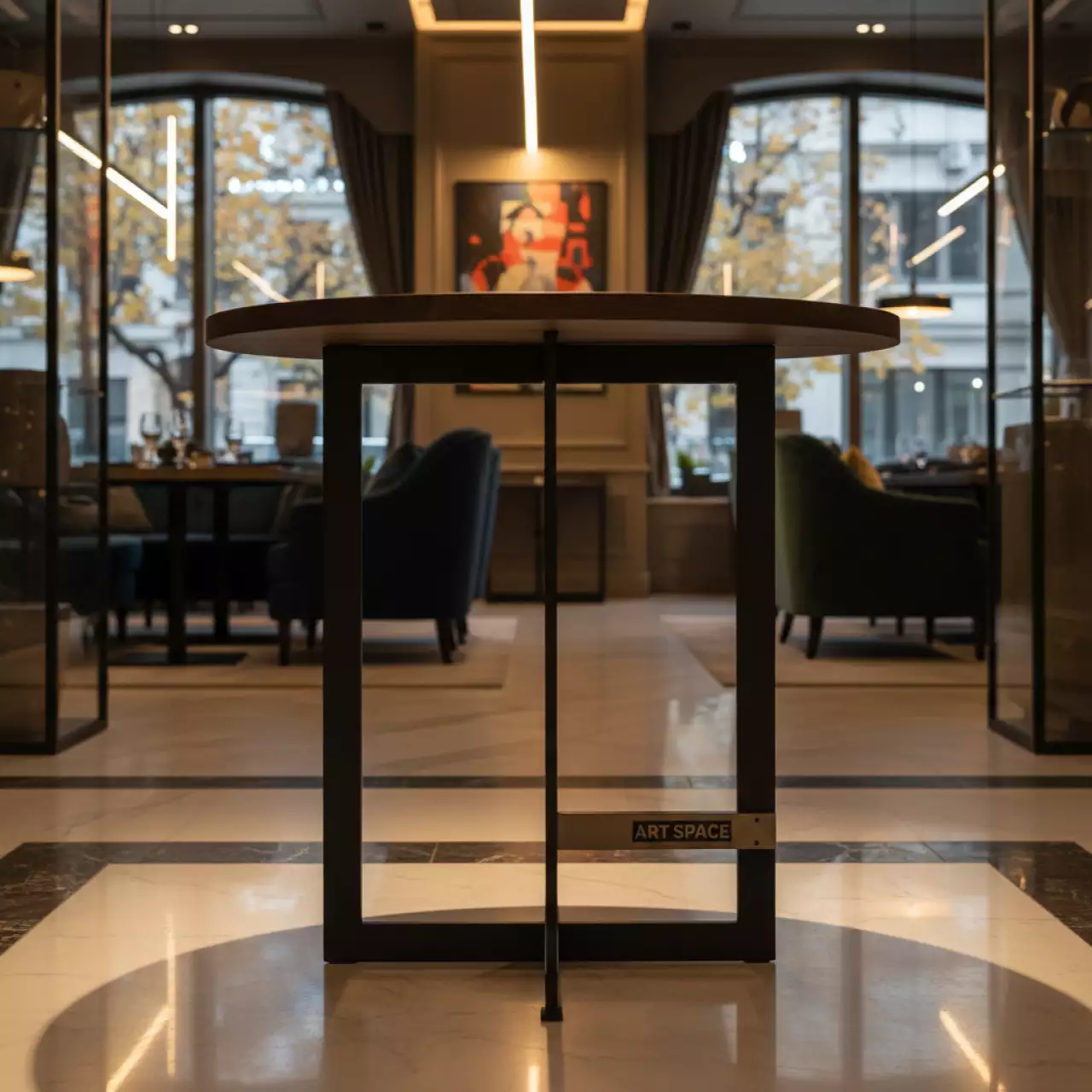 Аренда Стол коктейльный Орион диаметр 700 мм в Stella di Mosca — ART SPACE