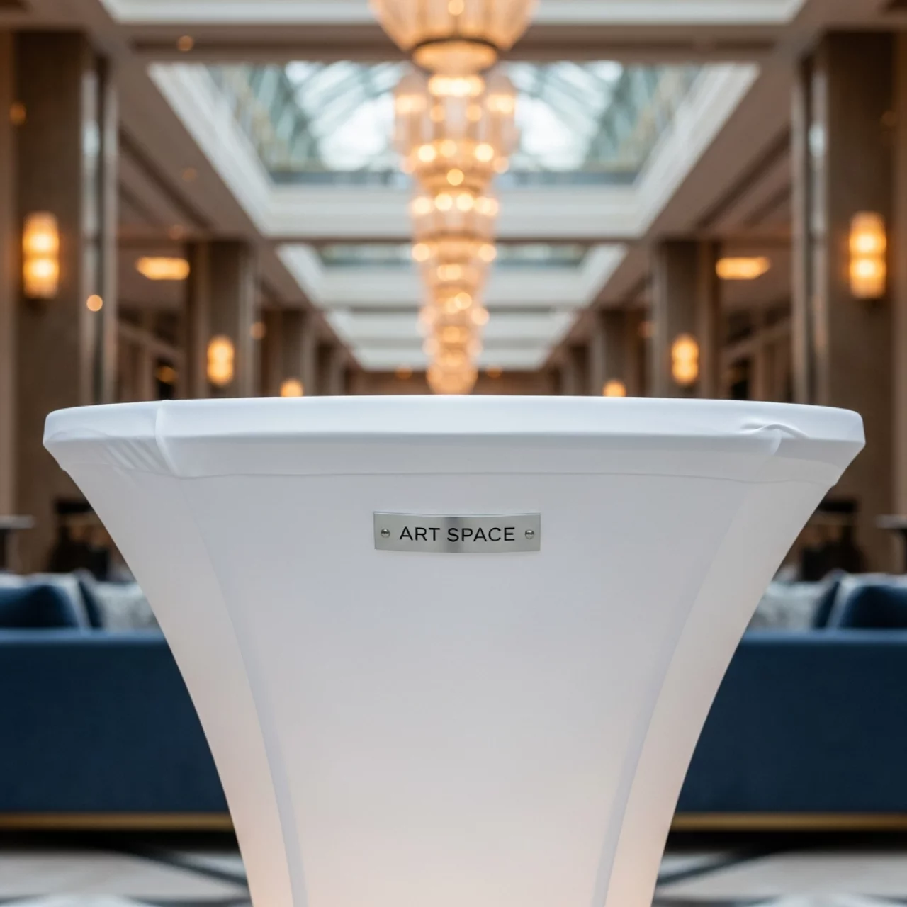 Аренда Стол коктейльный пластик диаметр 80 см в Pullman Sochi Centre — ART SPACE