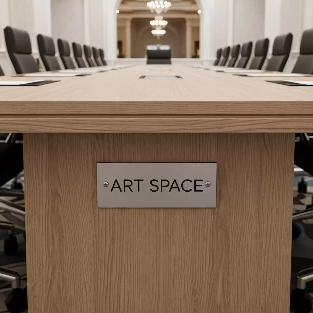 Аренда Стол конференц 1800х900 цвет шамони светлый в казино «Сочи» — ART SPACE