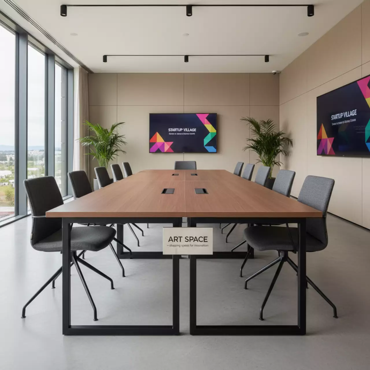 Аренда Стол конференц 2400х900 цвет брауни в Radisson Blu Resort & Congress Centre — ART SPACE