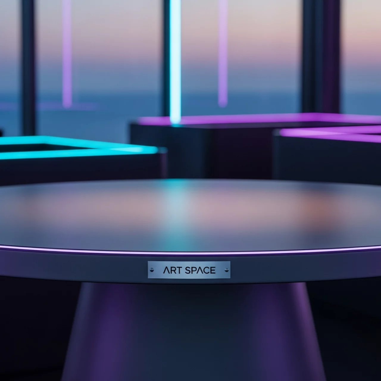 Аренда Стол круглый 80 серый DECO в ресторане «Sanremo» — ART SPACE