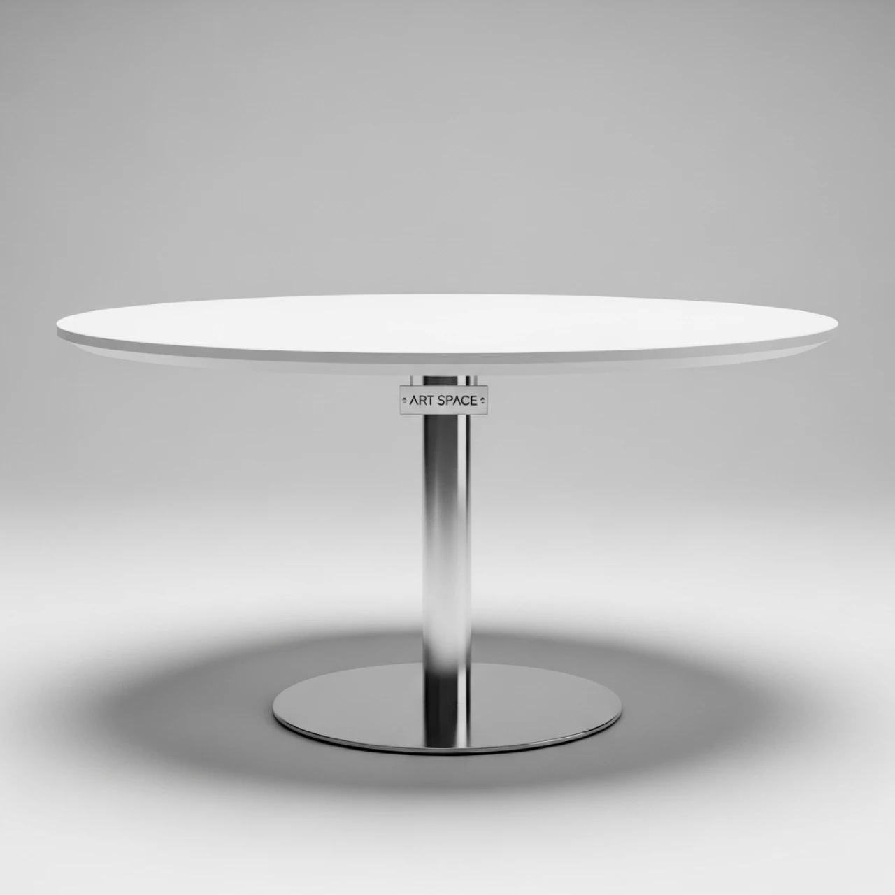 Аренда Стол круглый белый 70 см в санатории «Октябрьский» — ART SPACE