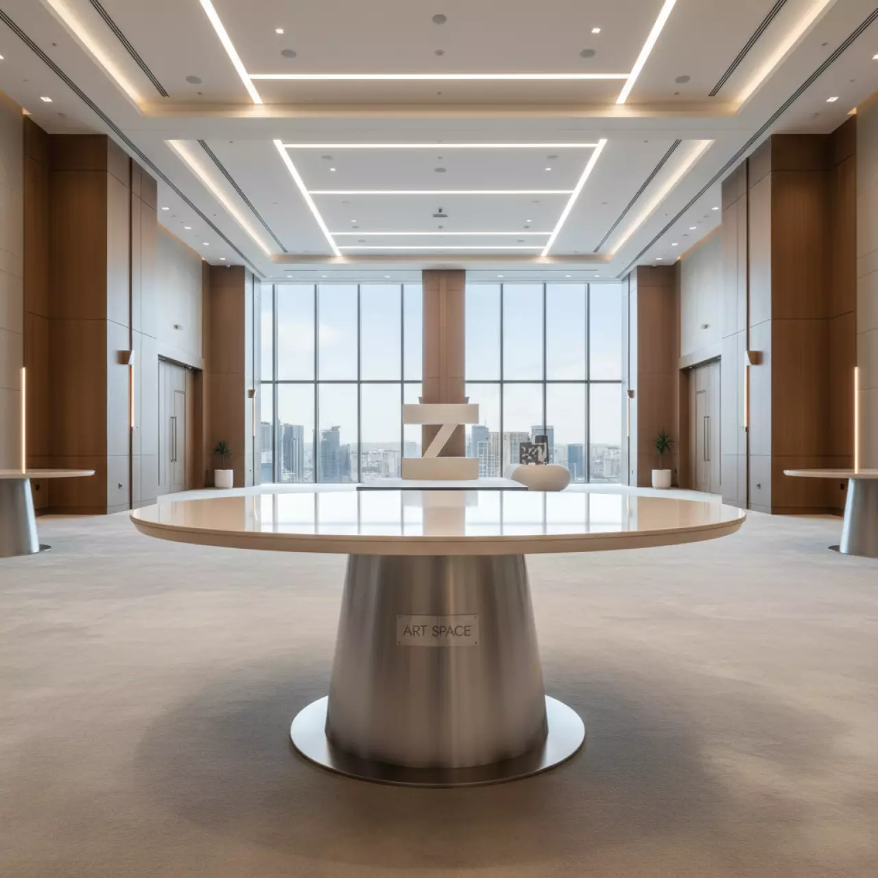 Аренда Стол круглый Калисто в Mantera Supreme — ART SPACE