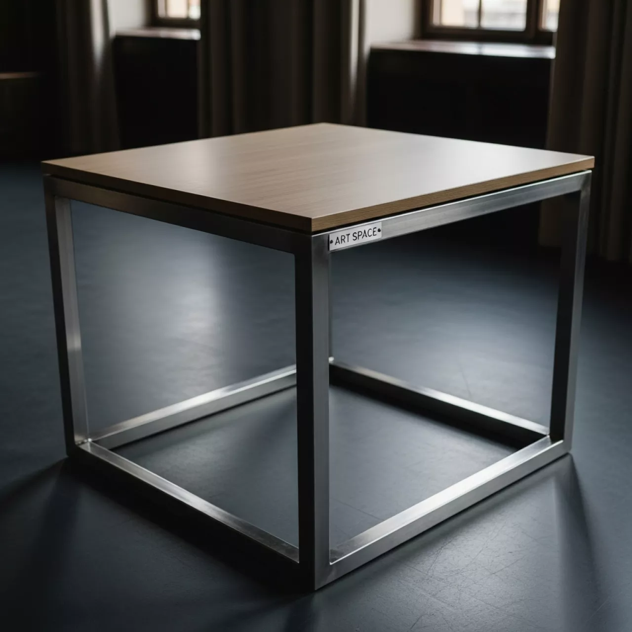 Аренда Стол квадратный Феномен 10500 62х60 в Boutique Hotel PORTUM 1905 — ART SPACE