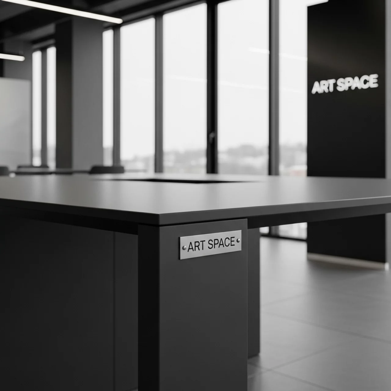 Аренда Стол квадратный Melody Quartet графит в комплексе «Дагомыс» — ART SPACE