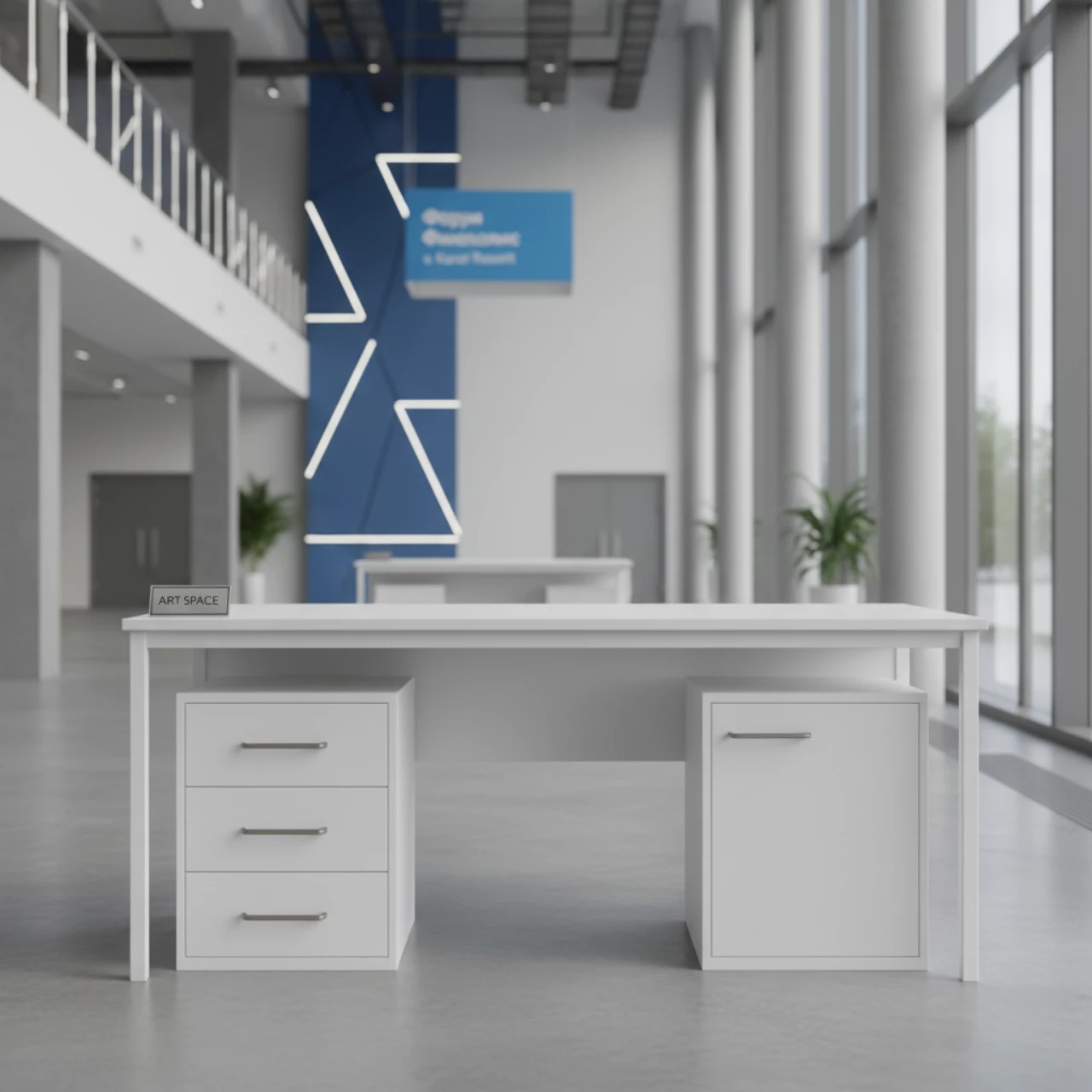 Аренда Стол лабораторный МЛ 23 тумбы с ящиками и дверцей в Karat Resort — ART SPACE