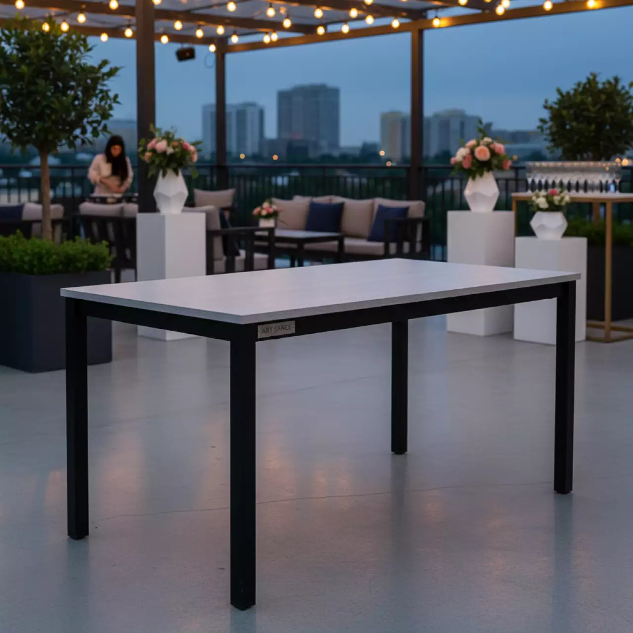 Аренда Стол ламинированный Arki Table Outdoor в ресторане «Магеллан» — ART SPACE