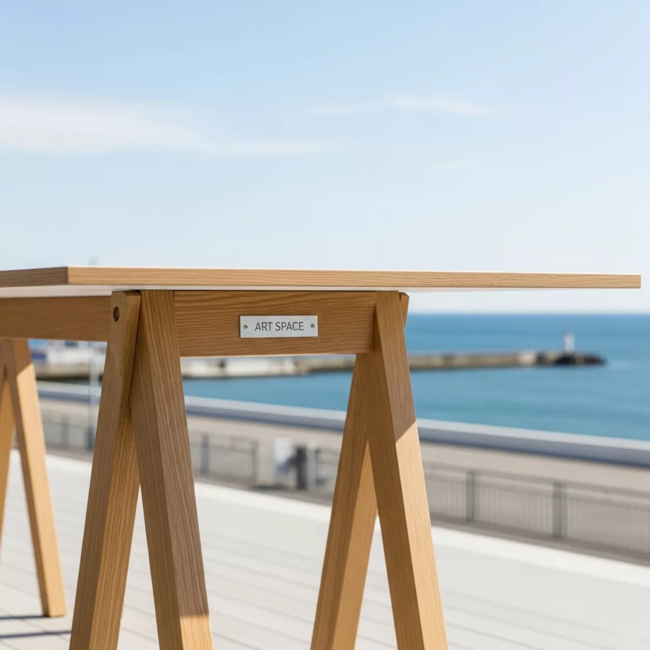 Аренда Стол ламинированный Arki Table Wood на Имеретинской набережной — ART SPACE