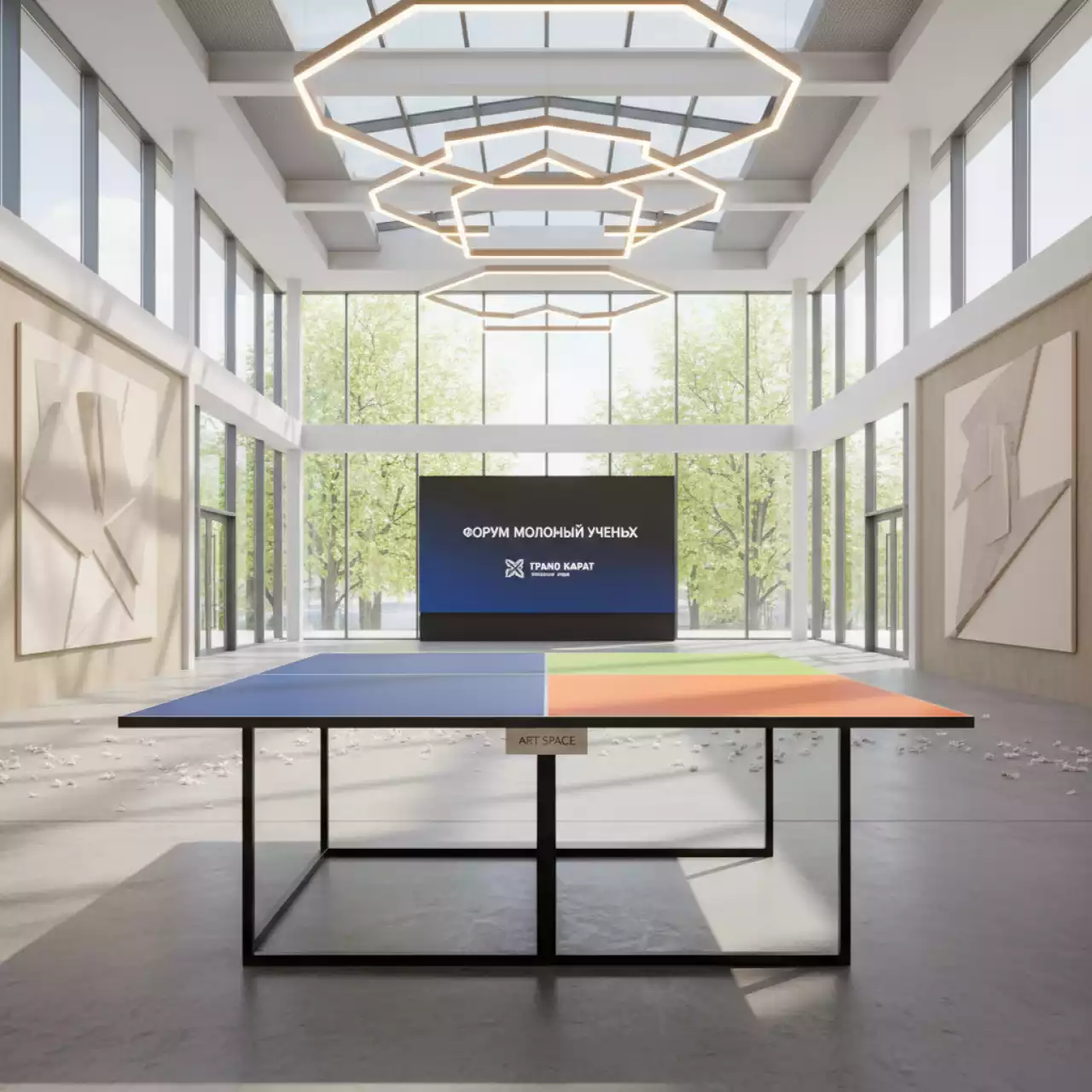 Аренда Стол ламинированный обеденный складной Tripe Maxi Folding в Grand Karat Sochi — ART SPACE