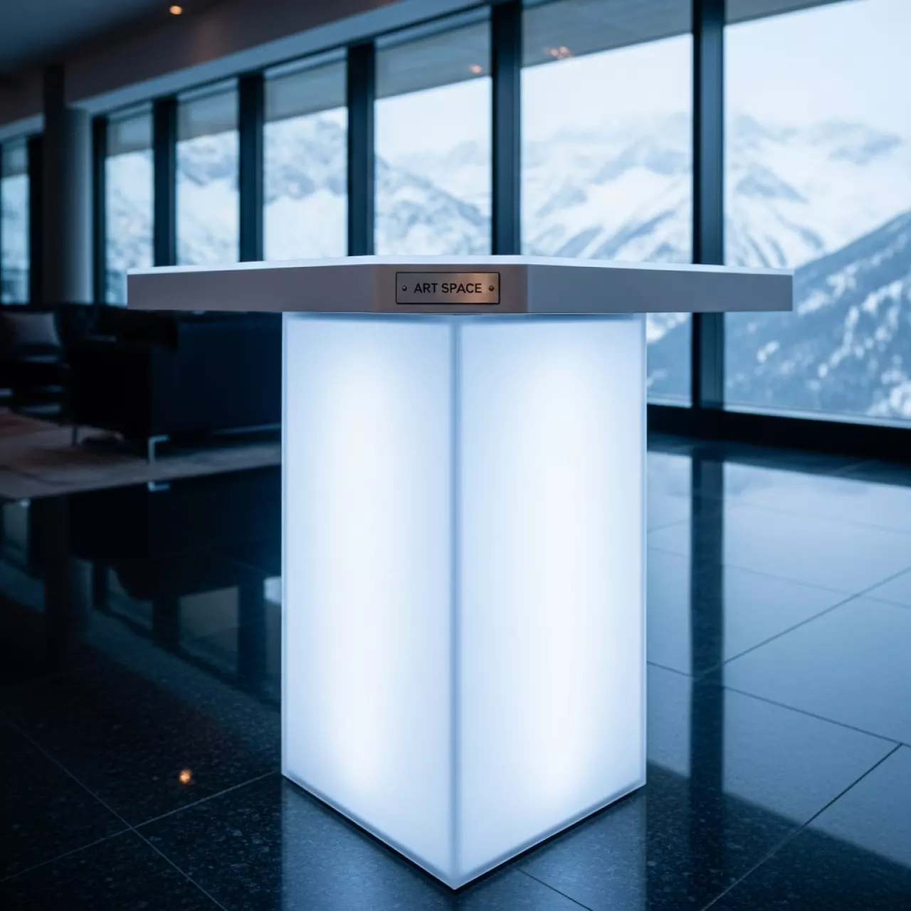 Аренда Стол LED одинарный в Rixos Krasnaya Polyana — ART SPACE