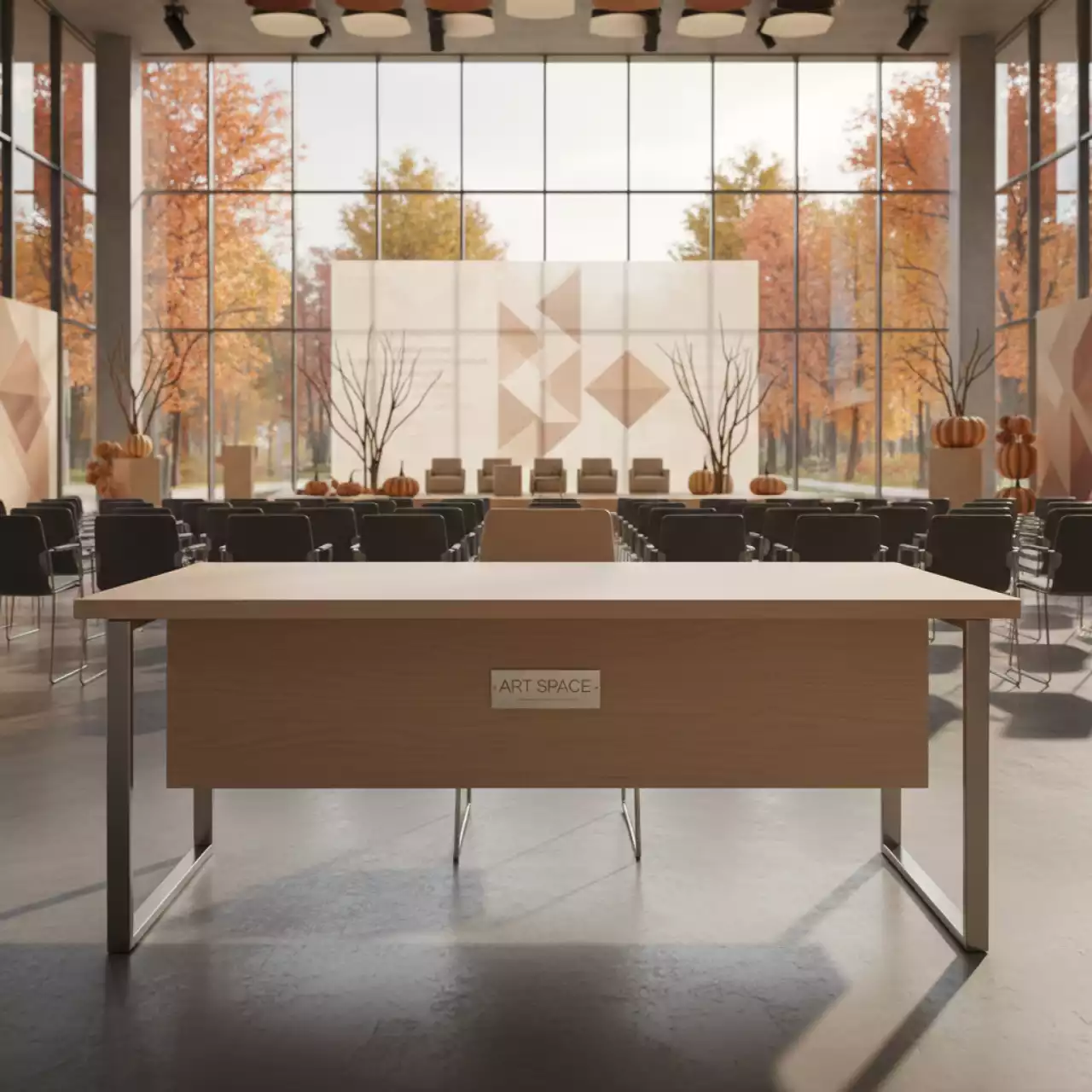 Аренда Стол Лидер 1 1200х600 бук шампань в Керлинговом центре «Ледяной куб» — ART SPACE