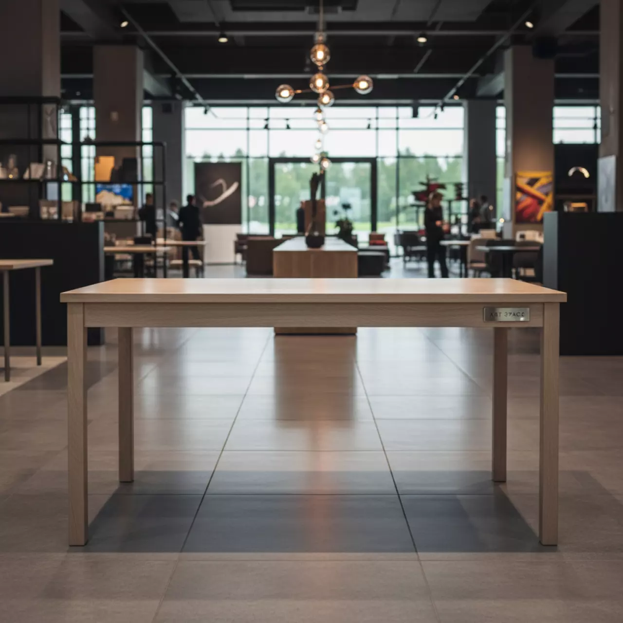 Аренда Стол Лидер 1 1200х600 ясень шампань в Bridge Resort — ART SPACE