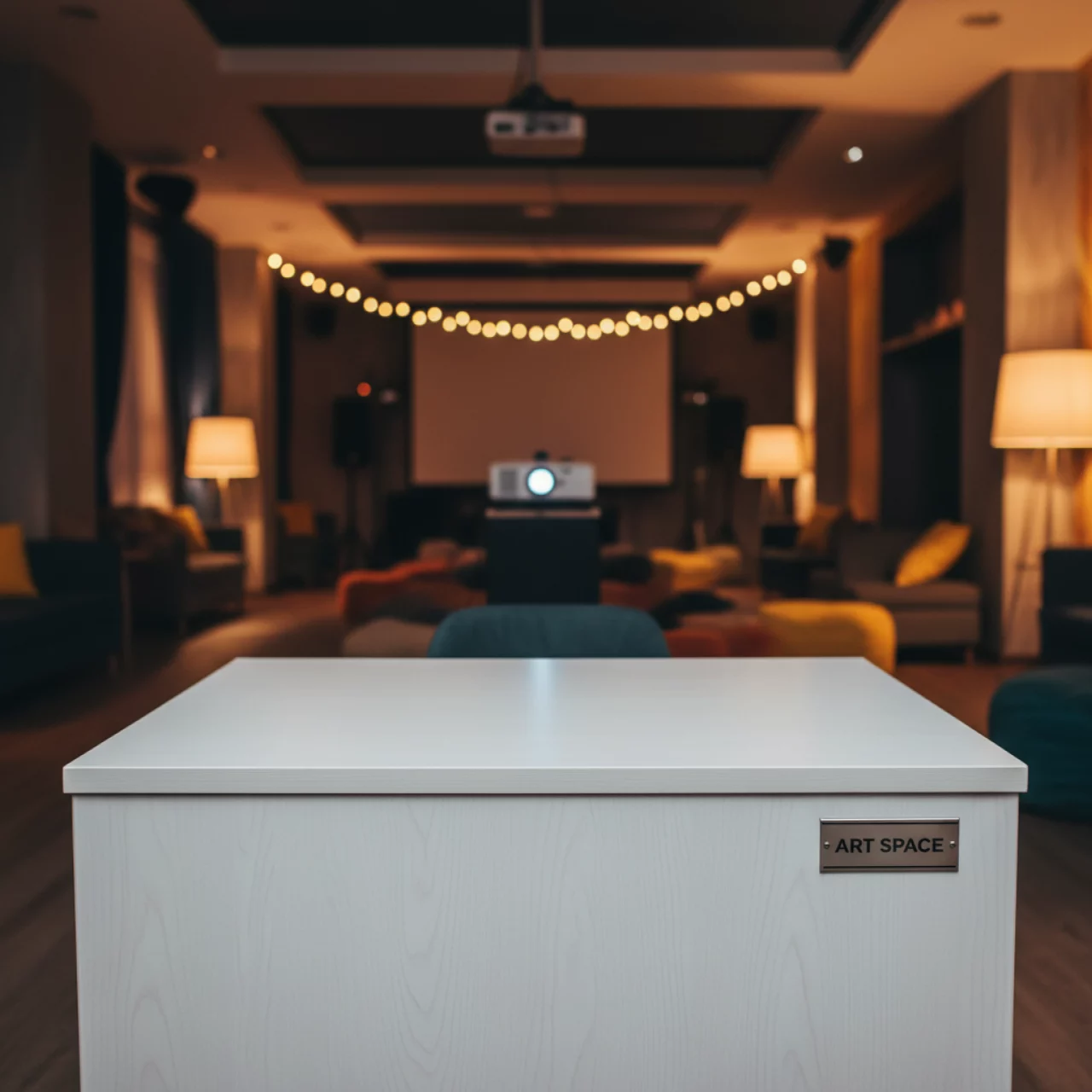 Аренда Стол Лидер 1 1200х800 белый ясень кромка ПВХ в отеле «Звездный» — ART SPACE