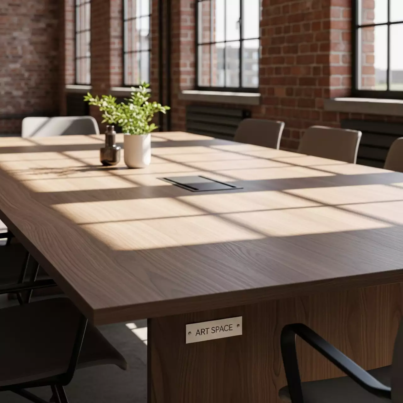 Аренда Стол Лидер 1 1200х800 мм орех шампань в Boutique Hotel PORTUM 1905 — ART SPACE