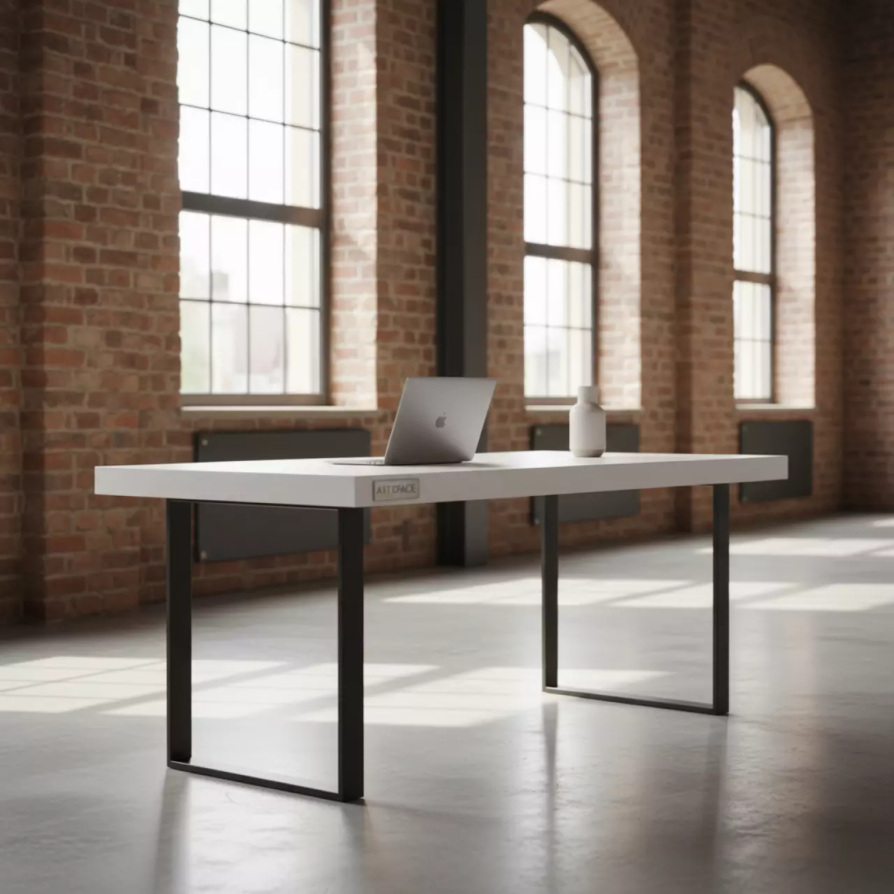 Аренда Стол Лидер 1 1500х900 белый в усадьбе Голицына — ART SPACE