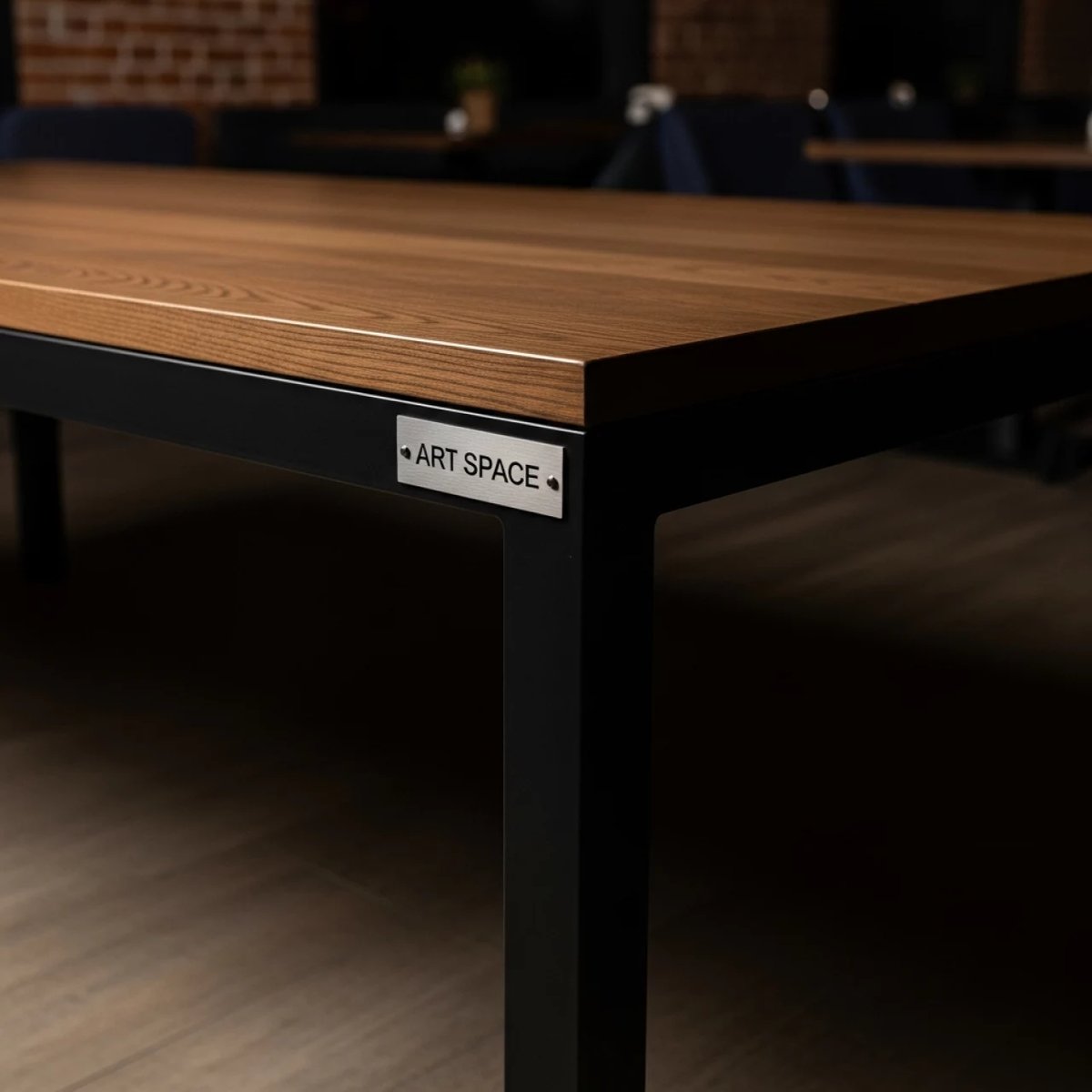 Аренда Стол Лидер 1 900х600 венге черный в ресторане «Brunello» — ART SPACE