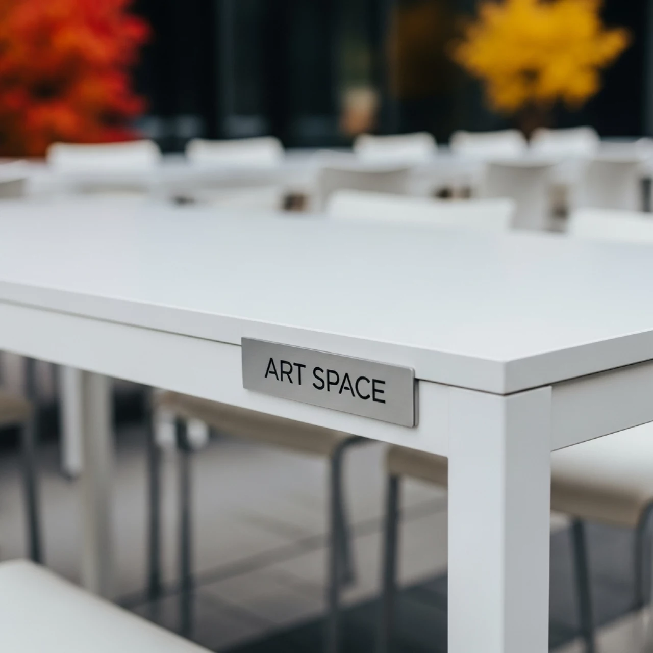 Аренда Стол Лидер 1 белый в Sochi Marriott Krasnaya Polyana — ART SPACE