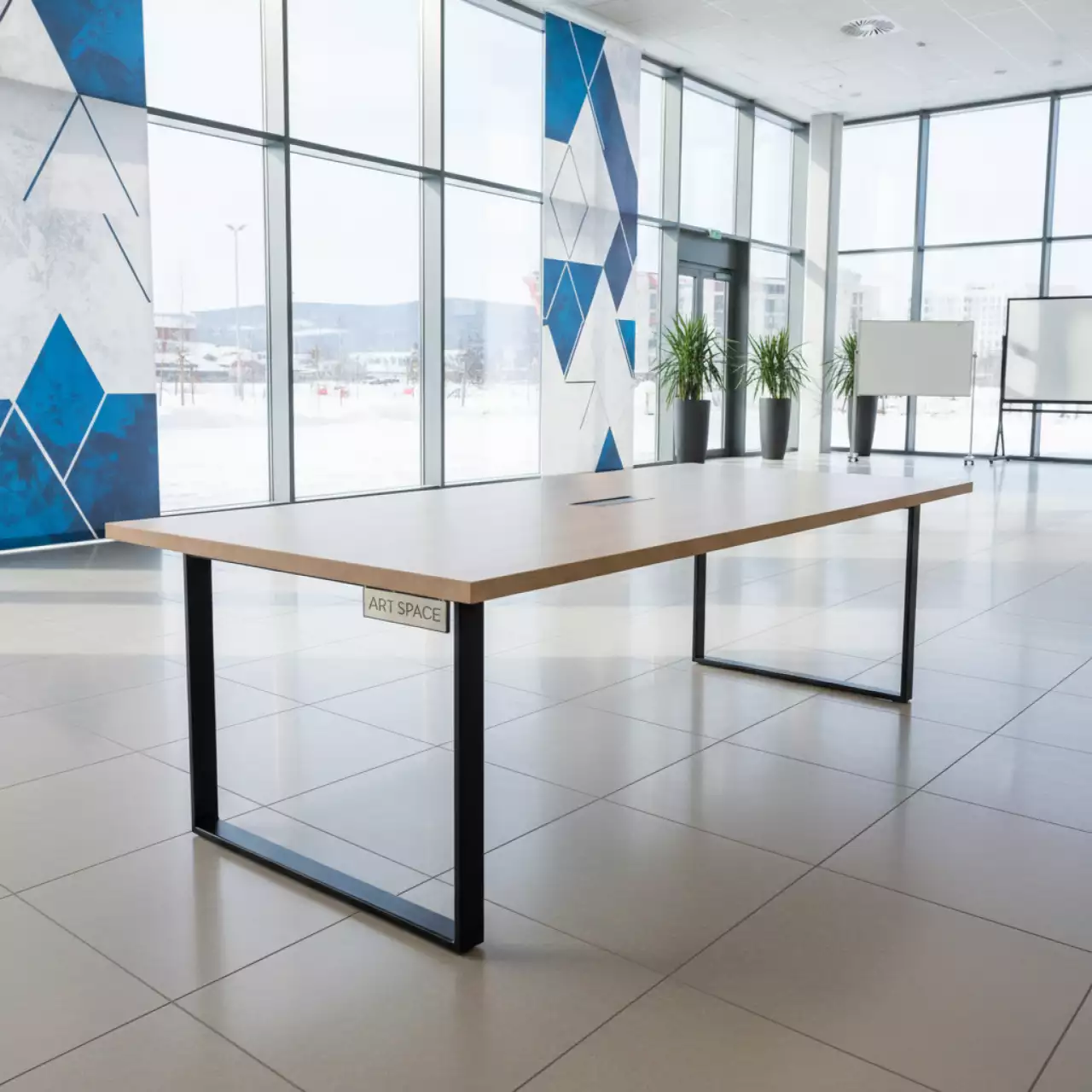 Аренда Стол Лидер 1 бук шампань 1200х800 в Bridge Resort — ART SPACE