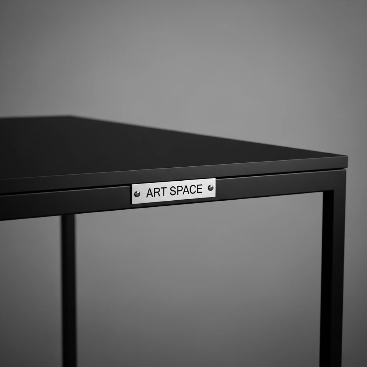 Аренда Стол Лидер 1 черный каркас черный 1200х800 мм в парке «Ривьера» — ART SPACE