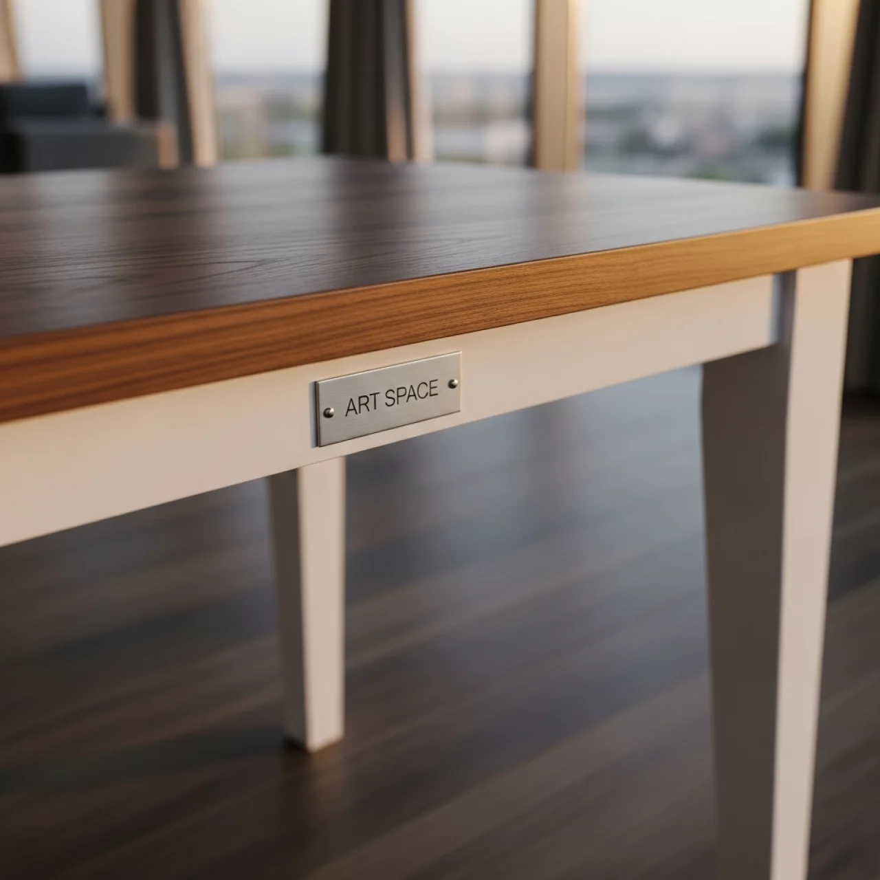 Аренда Стол Лидер 1 орех белый 1500х800 мм в отеле Radisson Lazurnaya — ART SPACE