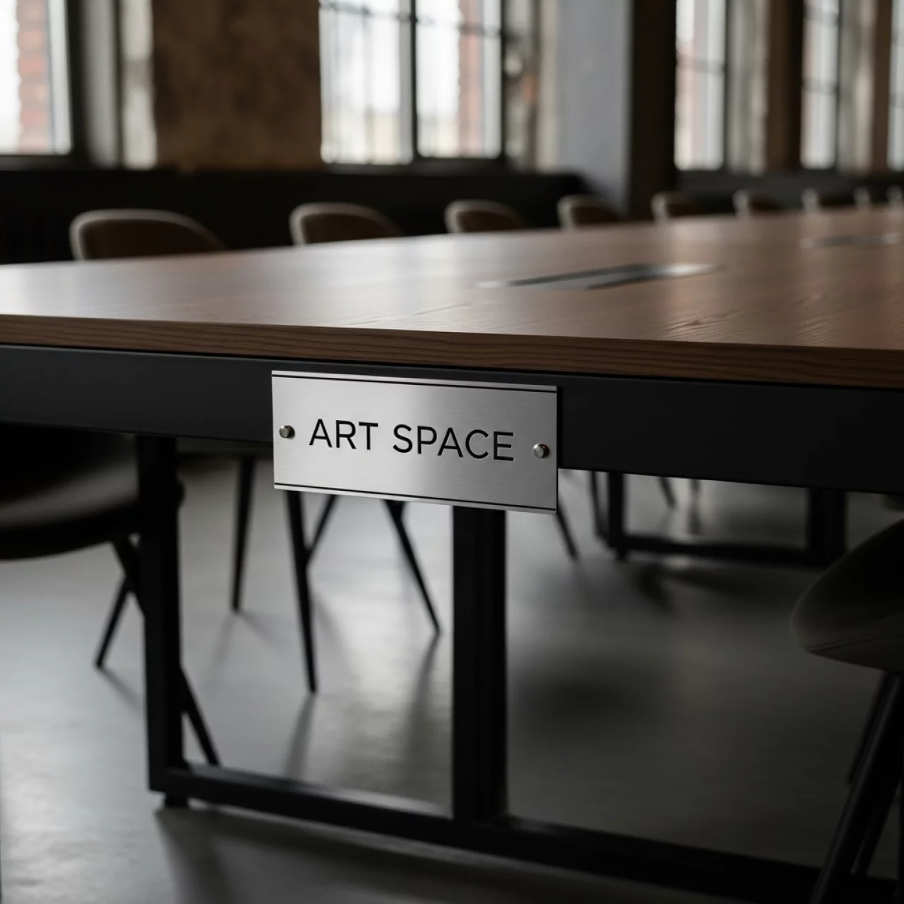 Аренда Стол Лидер 1 венге каркас черный 1200х800 в ресторане «Паруса» — ART SPACE