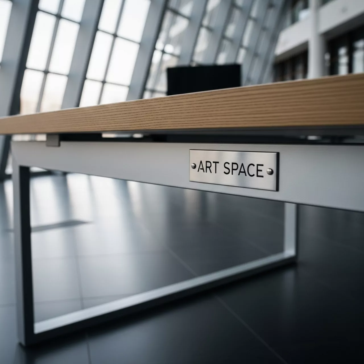 Аренда Стол Лидер 1 ясень шампань 1200х600 в Cosmos Sochi Hotel — ART SPACE