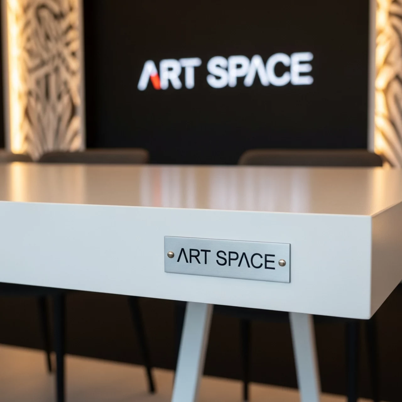 Аренда Стол Лидер 2 1800х800 белый кромка ПВХ на Сочи Автодроме — ART SPACE