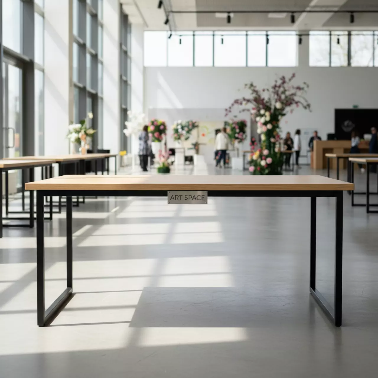 Аренда Стол Лидер 2 1800х900 бук черный в комплексе «Дагомыс» — ART SPACE