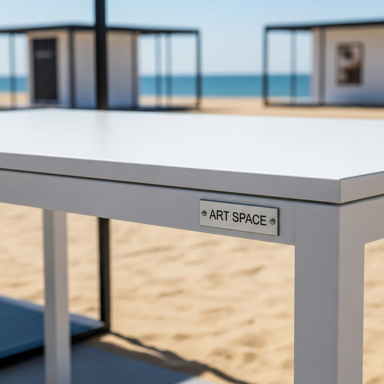 Аренда Стол Лидер 2 1800x800 белый на пляже «Ривьера» — ART SPACE