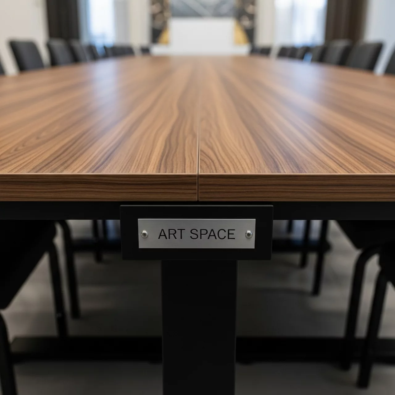 Аренда Стол Лидер 2 1800x800 орех черный кромка ПВХ в City Park Hotel Sochi — ART SPACE