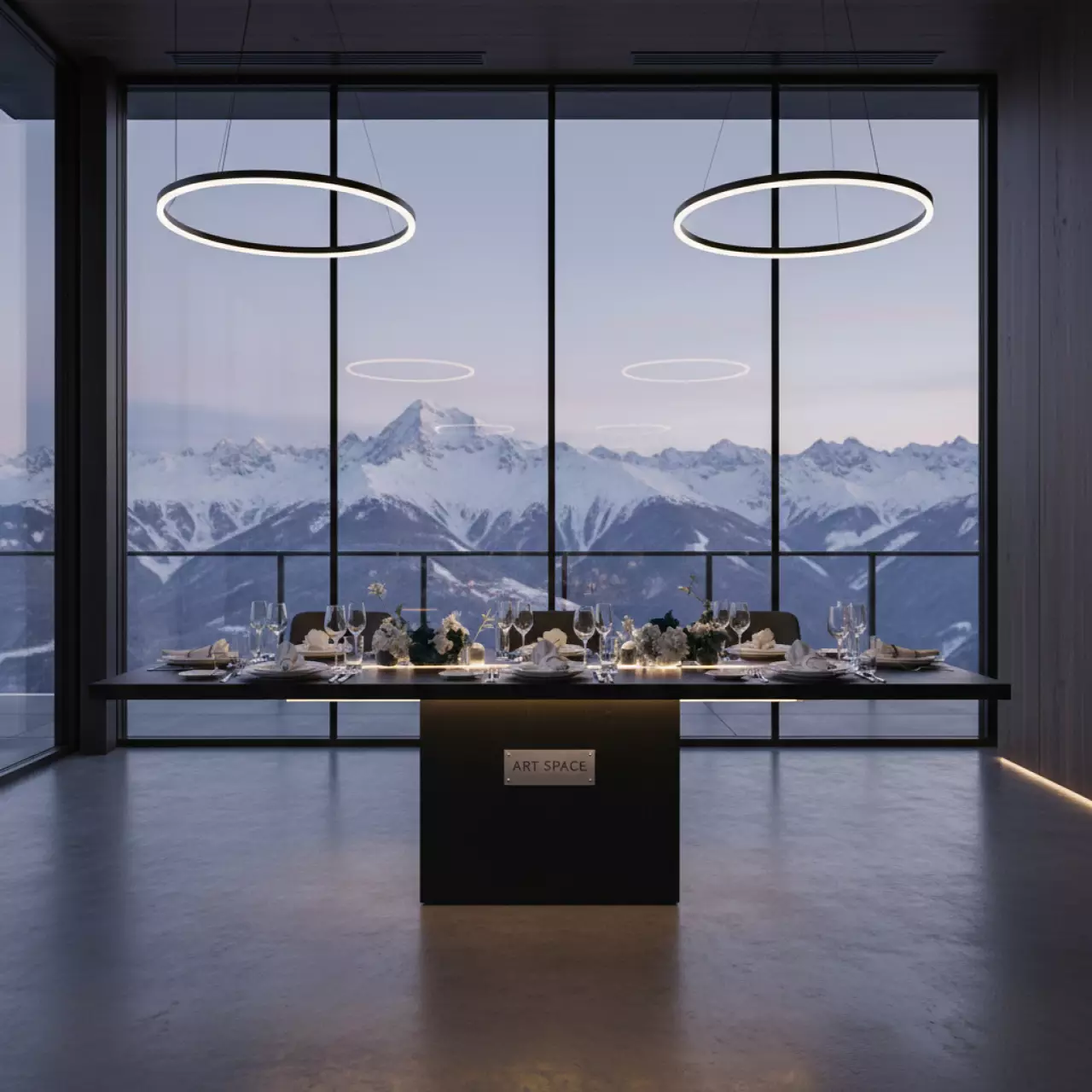 Аренда Стол Лидер 2 1800x900 бук черный в Skypark Sochi — ART SPACE