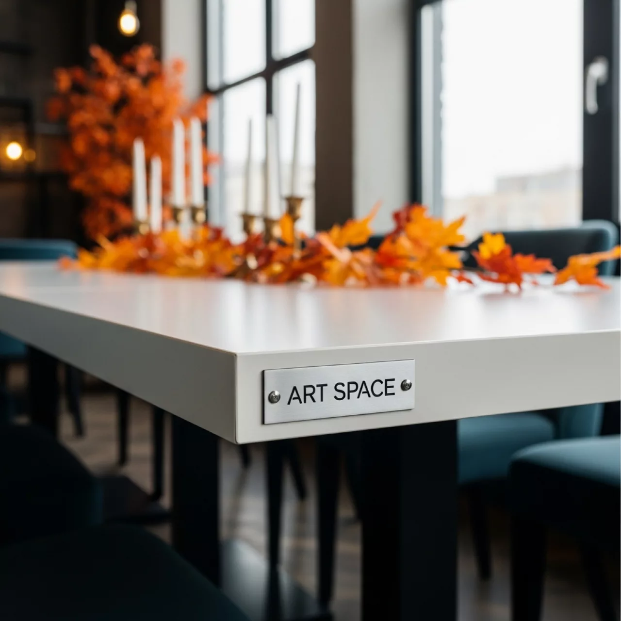 Аренда Стол Лидер 2 2700х900 белый кромка ПВХ в ресторане «Высота 5642» — ART SPACE