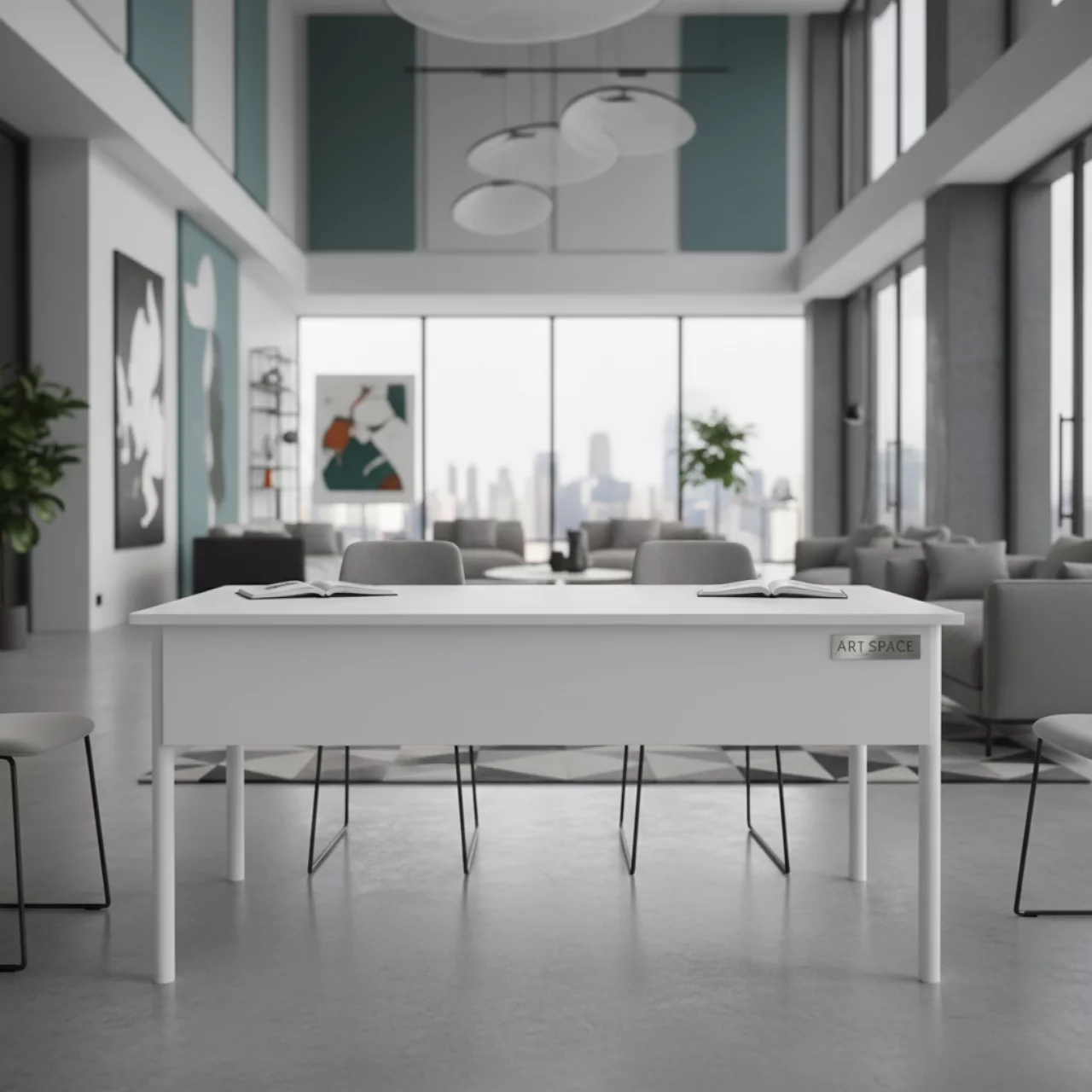 Аренда Стол Лидер 2 белый в отеле «Звездный» — ART SPACE