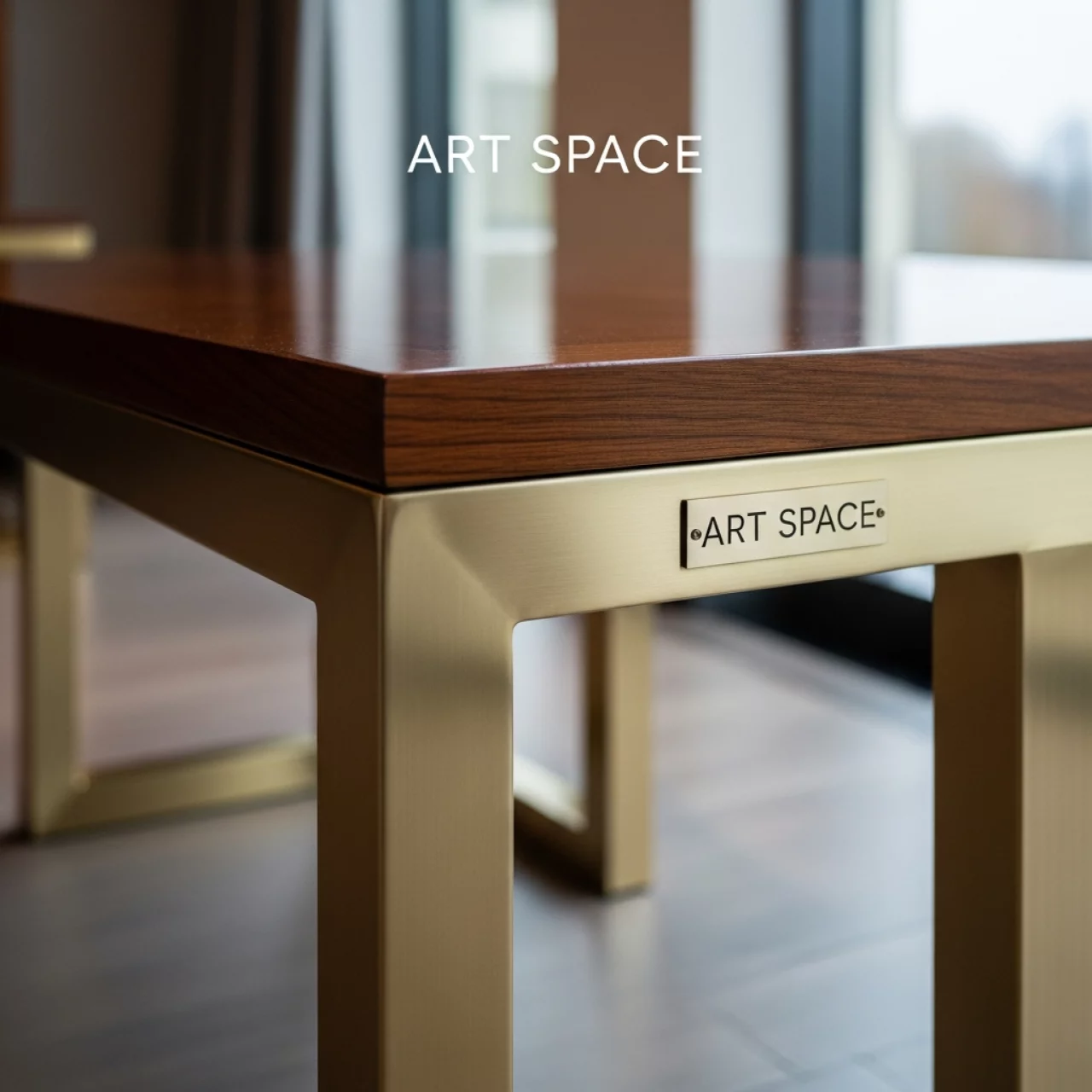 Аренда Стол Лидер 2 золотой коричневый в Sport Inn Hotel & Wellness — ART SPACE