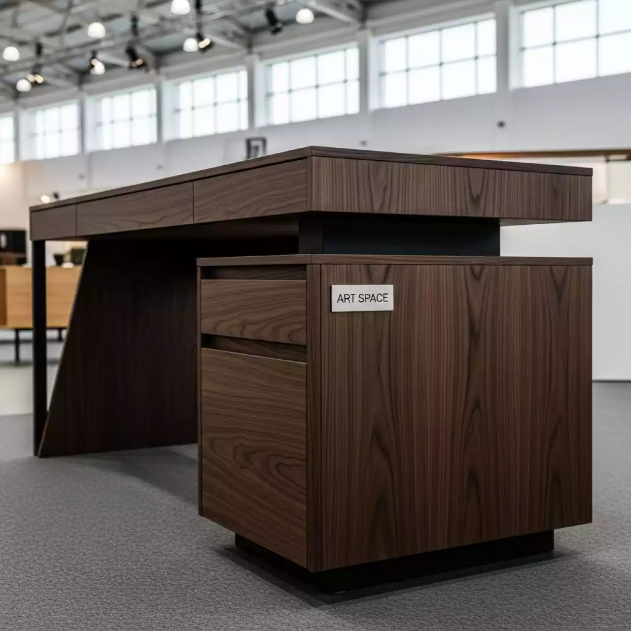 Аренда Стол Лидер 3 орех черный в санатории «Сочи» — ART SPACE