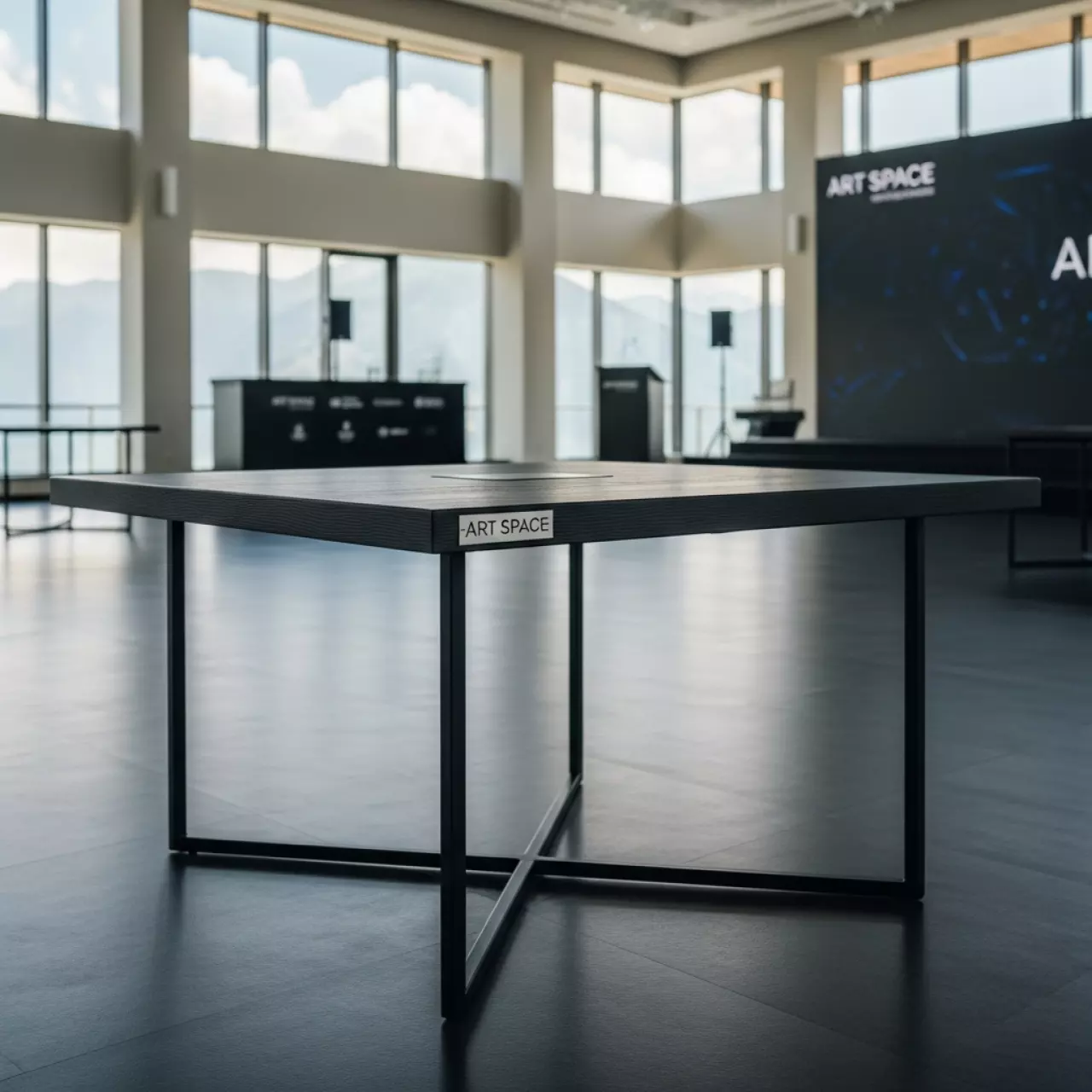 Аренда Стол Лидер 800х800 в Sochi Marriott Krasnaya Polyana — ART SPACE