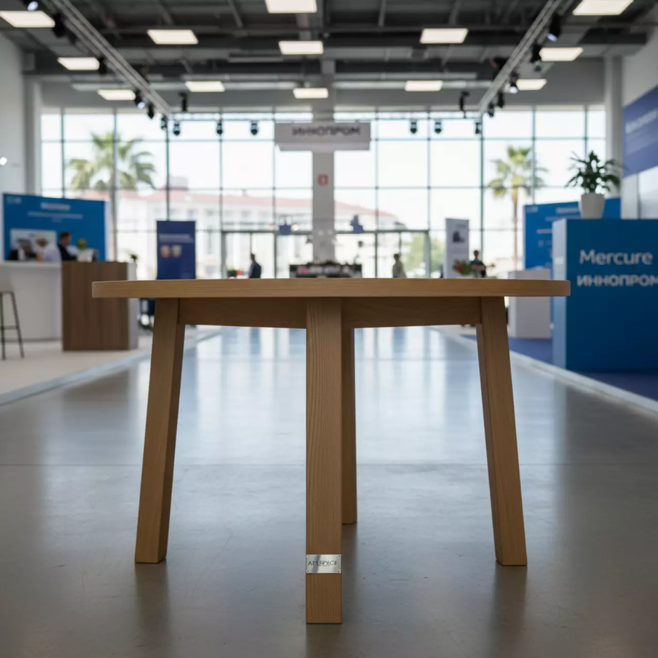 Аренда Стол Лидер 9 D 700 белый дуб сонома в Mercure Сочи Центр — ART SPACE