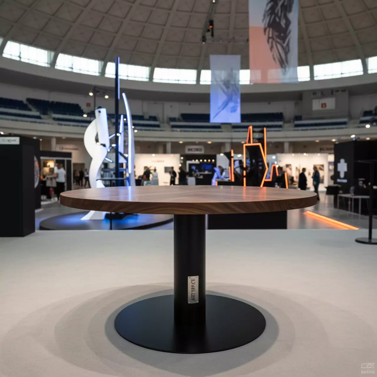 Аренда Стол Лидер 9 D 700 орех черный в Зале органной и камерной музыки — ART SPACE