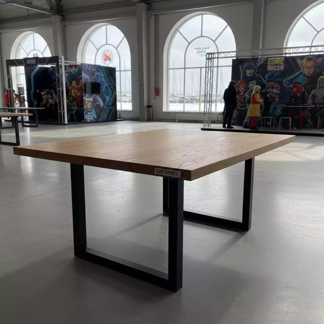 Аренда Стол Милан 190 см Лента дуб на парусной регате (Сочи) — ART SPACE