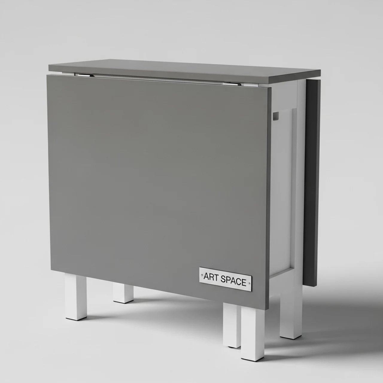 Аренда Стол мобильный складной графит белый 25 мм 120х70 см на вилле «Анна» — ART SPACE