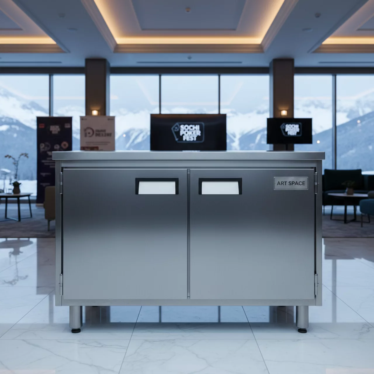 Аренда Стол морозильный Hicold GN 11 BT 1390х700х850 мм в Rixos Krasnaya Polyana — ART SPACE