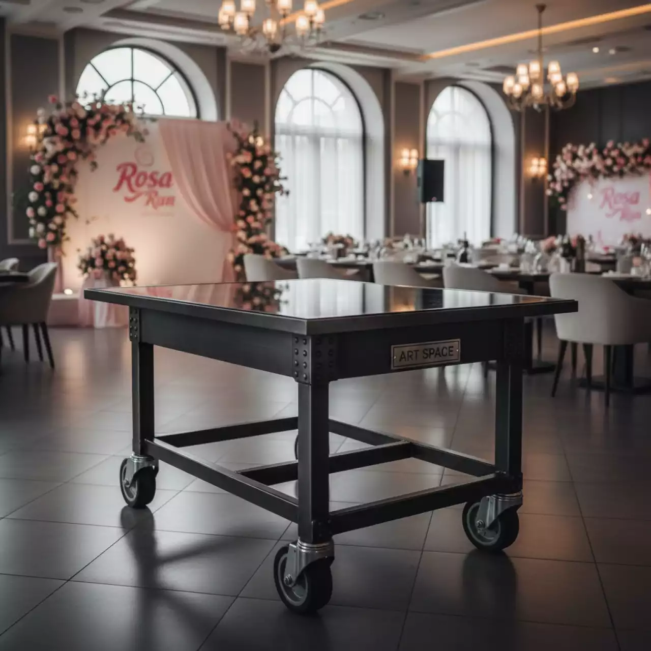 Аренда Стол на колесах для торта в ресторане «Sanremo» — ART SPACE