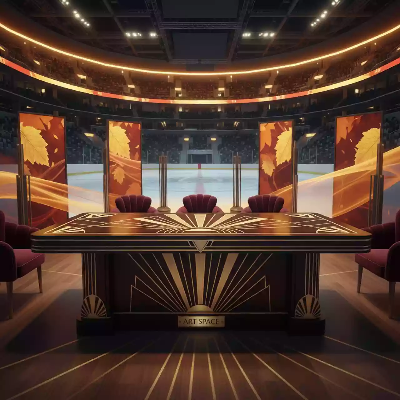 Аренда Стол Норридж в ледовой арене «Шайба» — ART SPACE