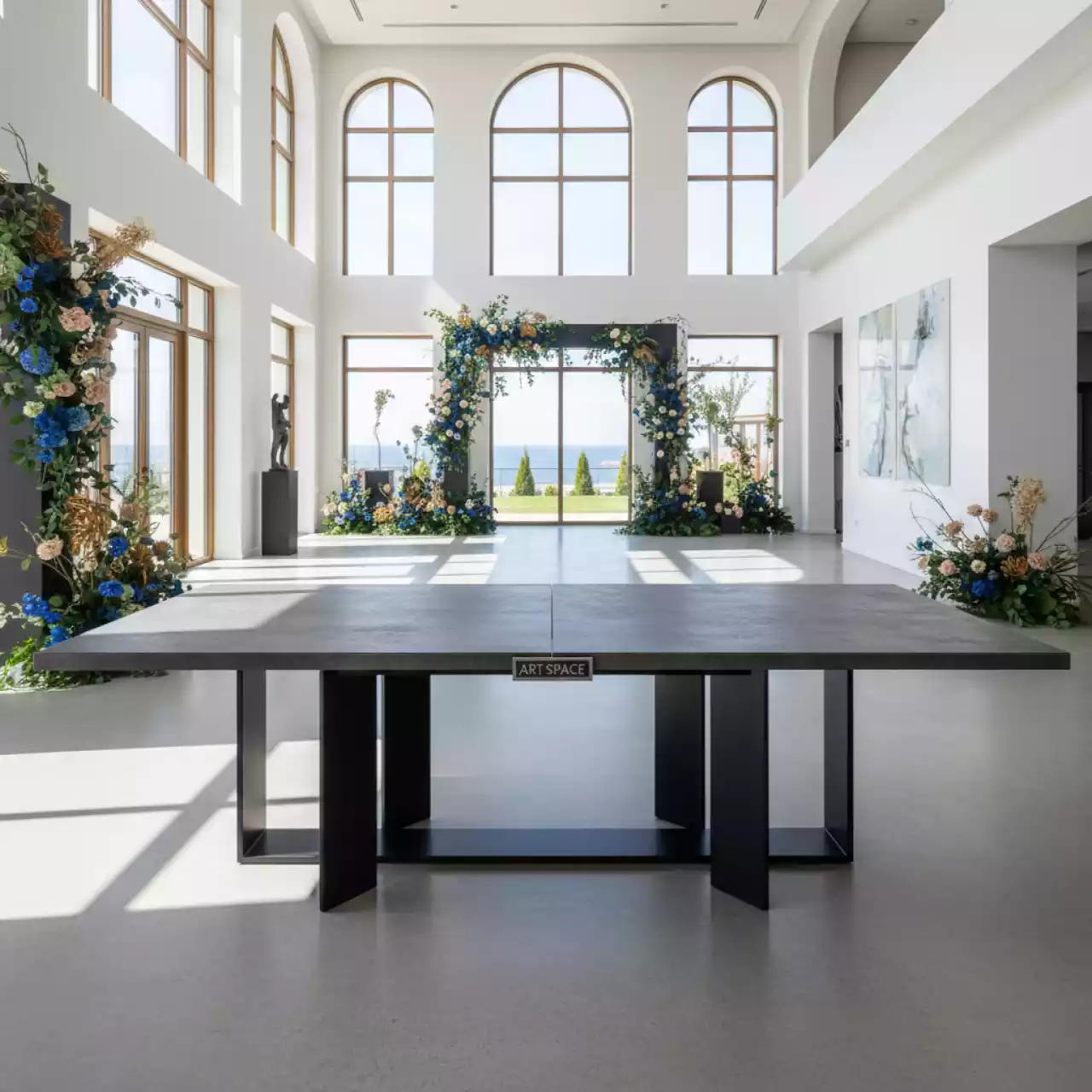 Аренда Стол обеденный Артизан раскладной керамика 140 200х90 в Imeretinskiy Hotel — ART SPACE