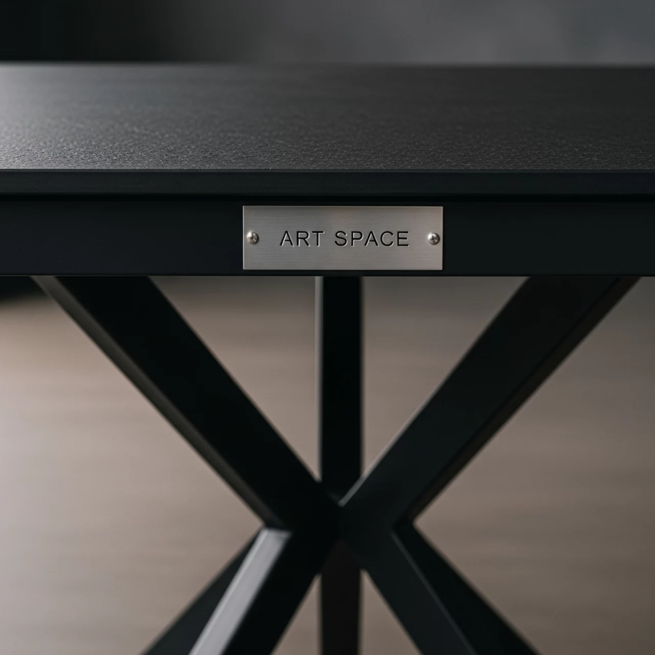 Аренда Стол обеденный Austrilia Sand Black керамика металл черный в санатории «Октябрьский» — ART SPACE