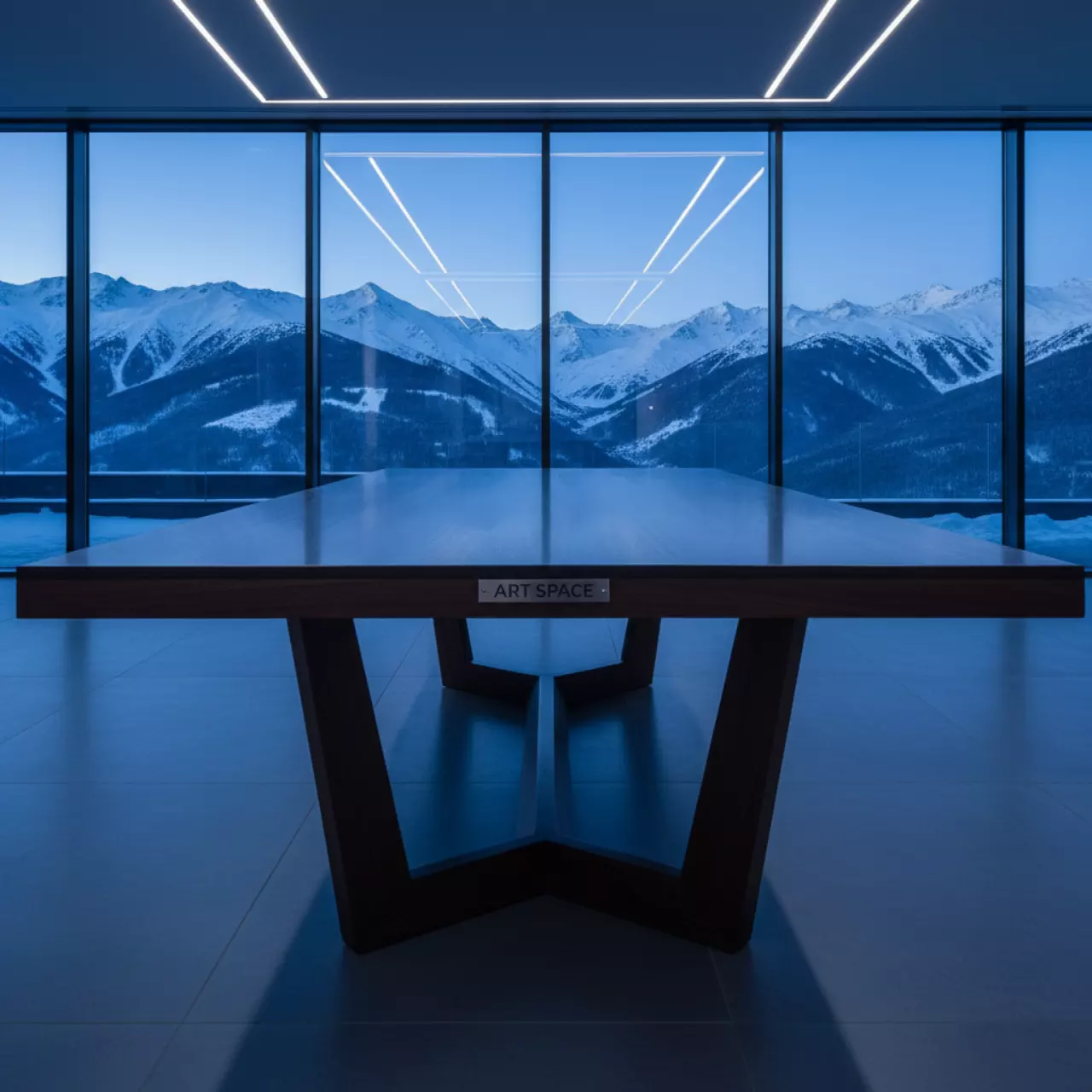 Аренда Стол обеденный деревянный Butler в Поляна 1389 Отель и Спа — ART SPACE