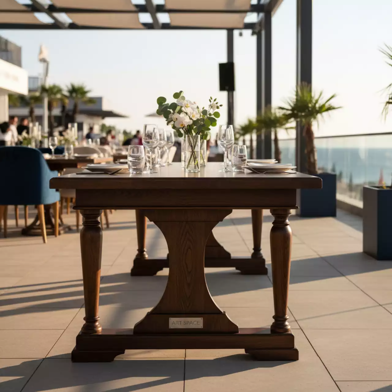 Аренда Стол обеденный деревянный Orna в Mercure Сочи Центр — ART SPACE